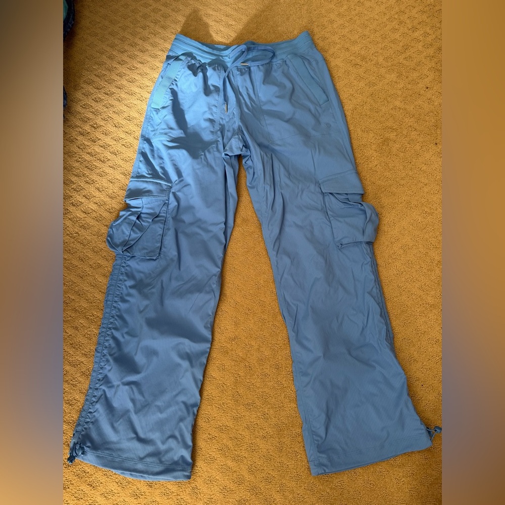 Lululemon Dance Studio Relaxed-Fit Mid-Rise Cargo Pant Blue SZ M